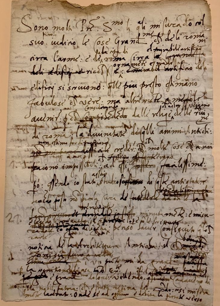 lettera raffaello