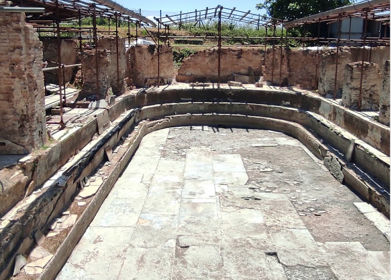 Excavated pool