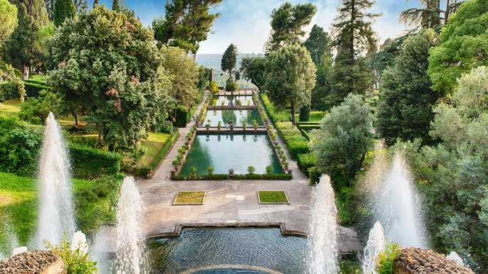 Tivoli Gardens of Villa D'Este - Half Day Tour
