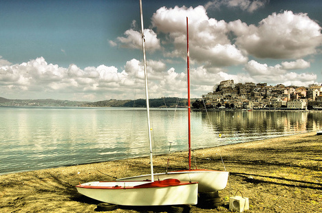 Lake Bracciano from Rome